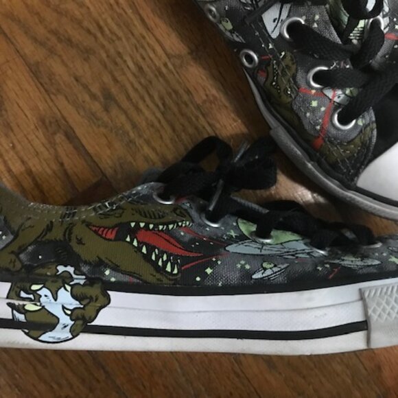 Converse Low Tops Dinoverse - Picture 3 of 4